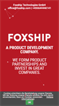 Mobile Screenshot of foxship.com